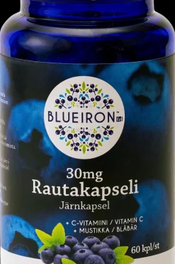Blueiron Kivennäis- Ja Hivenaineet<rautakapseli 60x30mg
