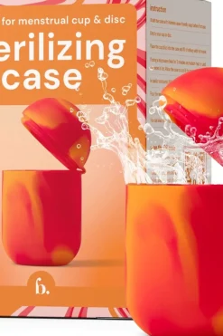 Outlet pesu- ja säilytyskotelo kuukautislevyille Kuukautiset Ja Intiimihygienia