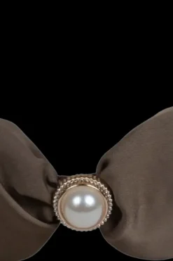 BP Hair Hiustarvikkeet<Ruskea panta helmikoristeilla