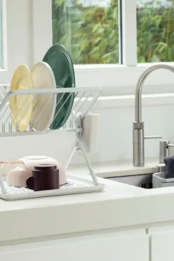 Brabantia Keittiötarvikkeet<astiankuivausteline kokoontaittuva light grey