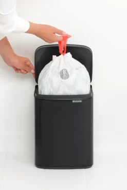 Online Bo roska-astia 7L matt black Muut Kylpyhuonetarvikkeet|Roskakorit