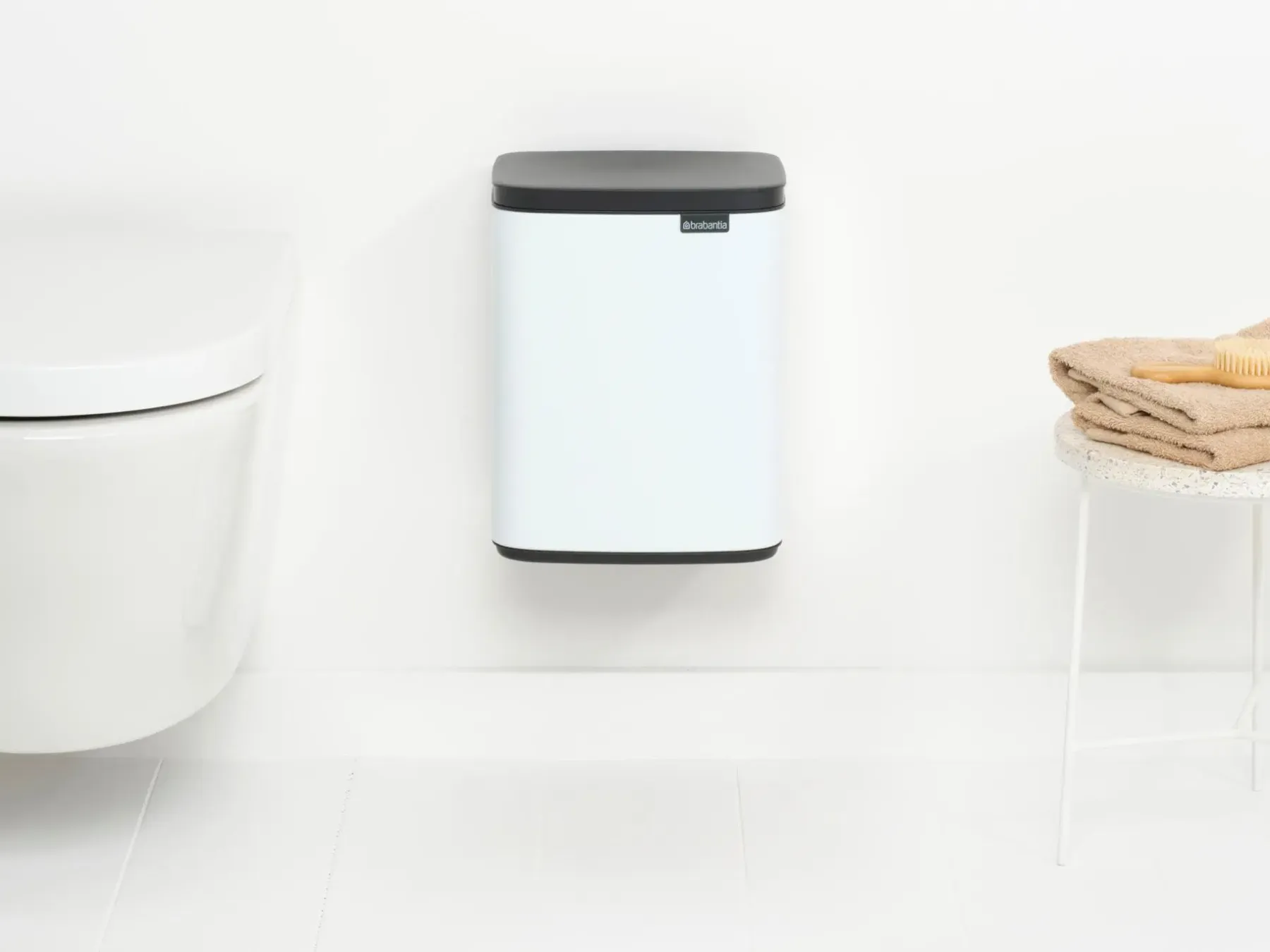 Brabantia Muut Kylpyhuonetarvikkeet|Roskakorit<Bo roska-astia 7L white