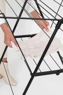 Brabantia Vaatteiden Hoitotuotteet|Vaatteiden Hoitotuotteet<Hangon pyykinkuivausteline 20m matt black