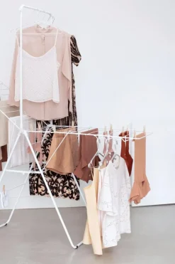 Brabantia Vaatteiden Hoitotuotteet|Vaatteiden Hoitotuotteet<Hangon pyykinkuivausteline 25m + tanko white