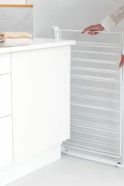 Brabantia Vaatteiden Hoitotuotteet|Vaatteiden Hoitotuotteet<Hangon pyykinkuivausteline 25m + tanko white