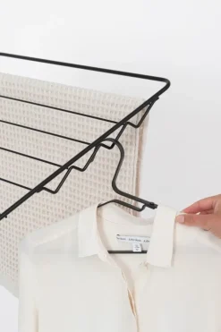Brabantia Vaatteiden Hoitotuotteet|Vaatteiden Hoitotuotteet<Hangon pyykinkuivausteline 25m + tanko matt black