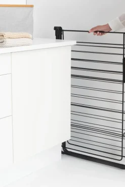Brabantia Vaatteiden Hoitotuotteet|Vaatteiden Hoitotuotteet<Hangon pyykinkuivausteline 25m + tanko matt black