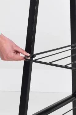 Outlet Linn vaateteline pieni black Pyykinhoito