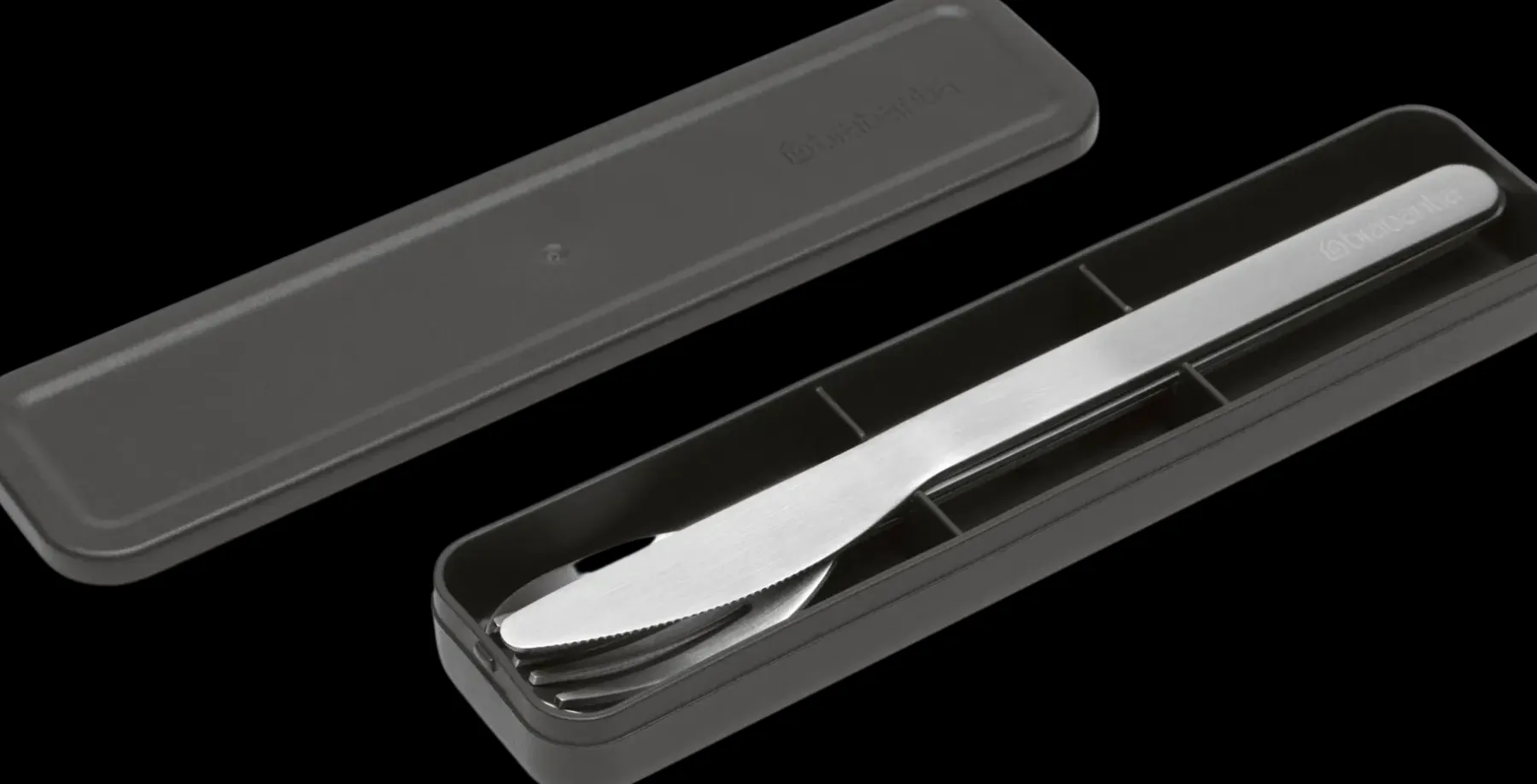 Brabantia Aterimet Ja Ottimet<Make & Take aterinsetti 3 osaa dark grey