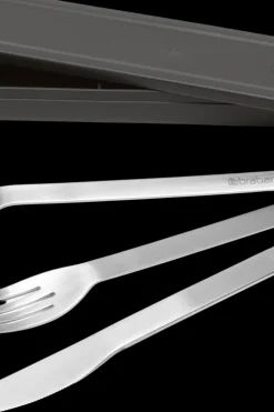 Brabantia Aterimet Ja Ottimet<Make & Take aterinsetti 3 osaa dark grey