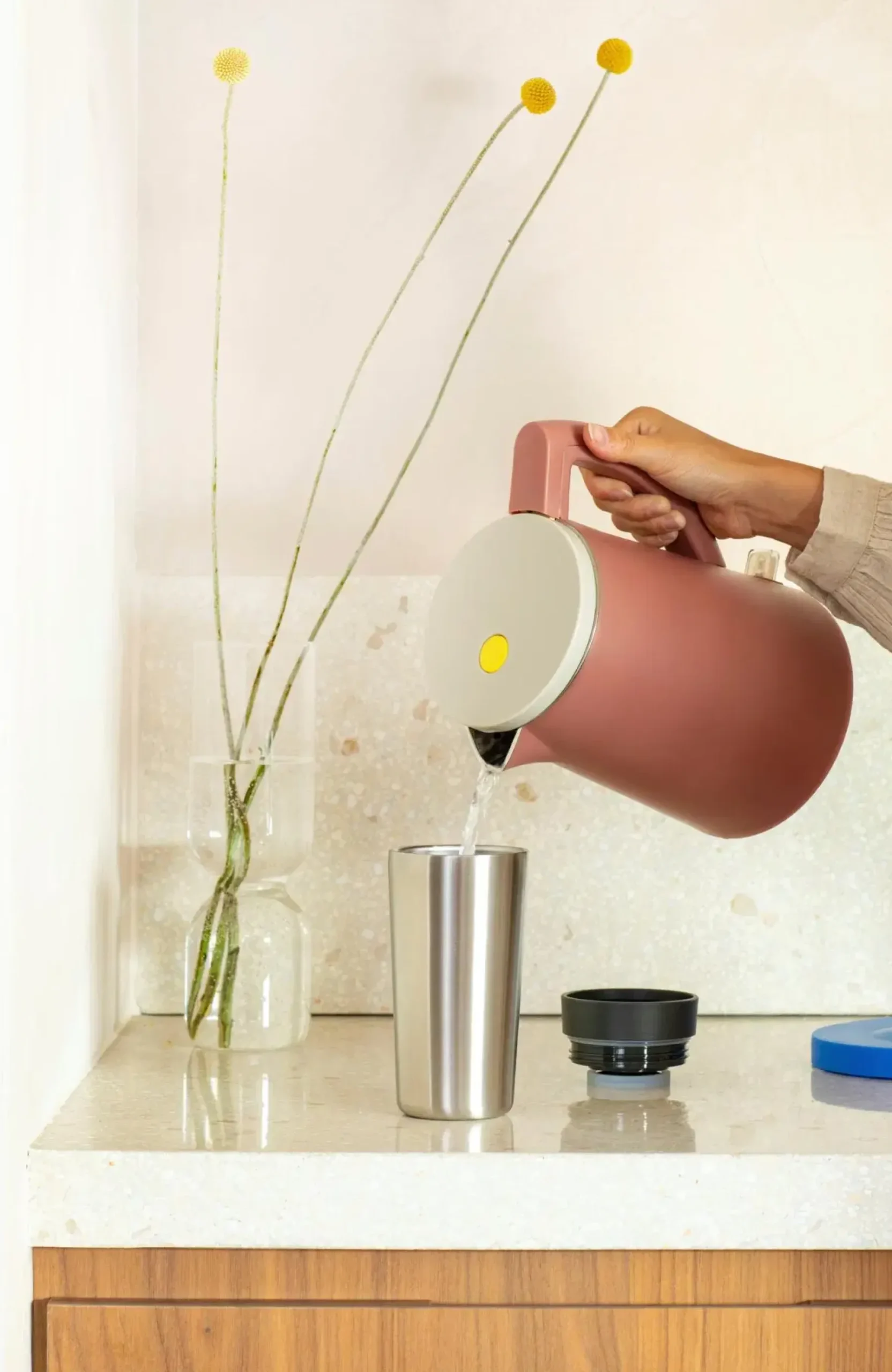 Discount Make & Take eristetty muki 0,36L dark grey Take-away- Ja Termosmukit