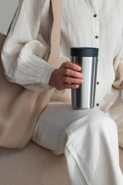 Discount Make & Take eristetty muki 0,36L dark grey Take-away- Ja Termosmukit