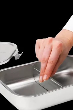 Hot Make & Take eväsrasia L matt steel Keittiötarvikkeet