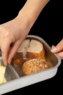 Hot Make & Take eväsrasia L matt steel Keittiötarvikkeet