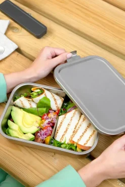 Hot Make & Take eväsrasia L matt steel Keittiötarvikkeet