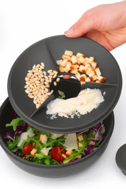 Brabantia Keittiötarvikkeet<Make & Take salaattikulho 1,3 l dark grey