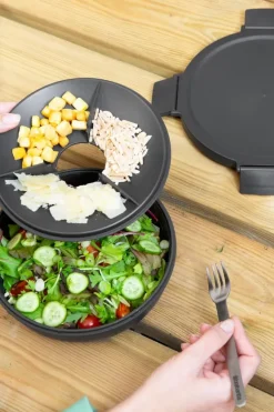 Brabantia Keittiötarvikkeet<Make & Take salaattikulho 1,3 l dark grey