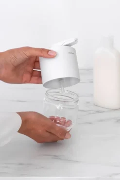 Brabantia Saippuapumput Ja -telineet<MindSet saippuapumppu mineral fresh white