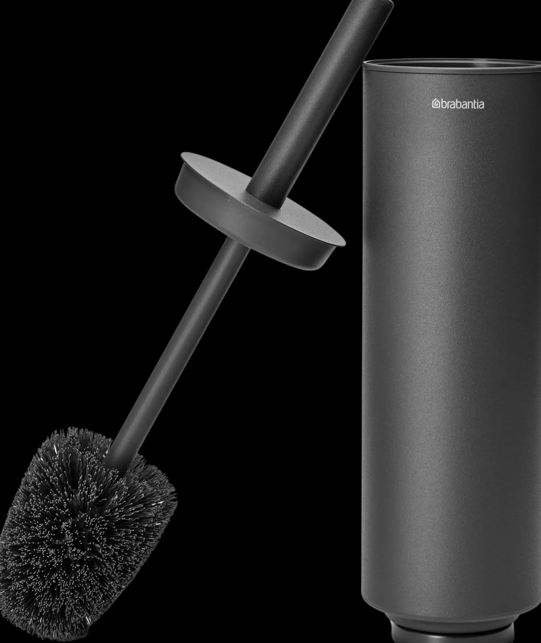 Brabantia Siivousaineet Ja -tarvikkeet<MindSet WC-harja ja teline mineral infinite grey