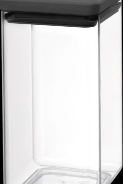 Brabantia Keittiötarvikkeet<nelikulmainen säilytyspurkki 1,6L dark grey