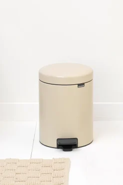 Clearance NewIcon poljinroska-astia 5 L soft beige Muut Kylpyhuonetarvikkeet|Roskakorit