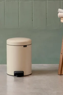 Brabantia Muut Kylpyhuonetarvikkeet|Roskakorit<NewIcon poljinroska-astia 3 L soft beige
