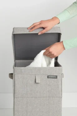 Brabantia Pyykinhoito<pinottava pyykkikori 35L grey