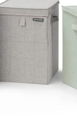 Brabantia Pyykinhoito<pinottava pyykkikori 35L pepper black