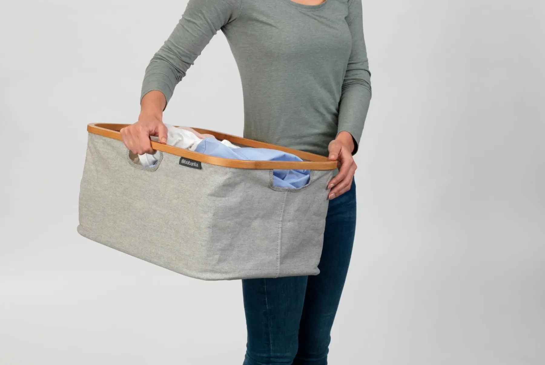 Brabantia Pyykinhoito<pyykkikori kokoontaittuva 40L grey