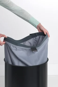 Brabantia Pyykinhoito<pyykkikori korkkikansi 60L matt black