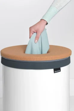 Brabantia Pyykinhoito<pyykkikori 60L korkkikansi white