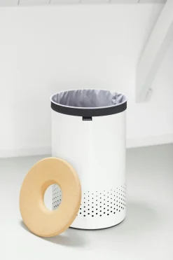 Brabantia Pyykinhoito<pyykkikori 60L korkkikansi white