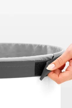 Brabantia Pyykinhoito<pyykkikori 60L korkkikansi white
