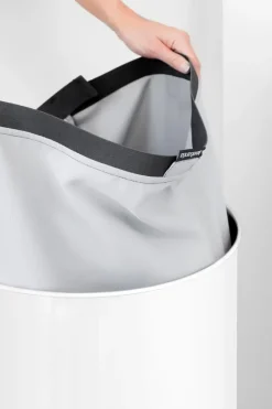 Brabantia Pyykinhoito<pyykkikori 60L korkkikansi white