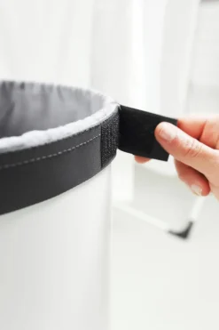 New pyykkikori 35L korkkikansi white Pyykinhoito