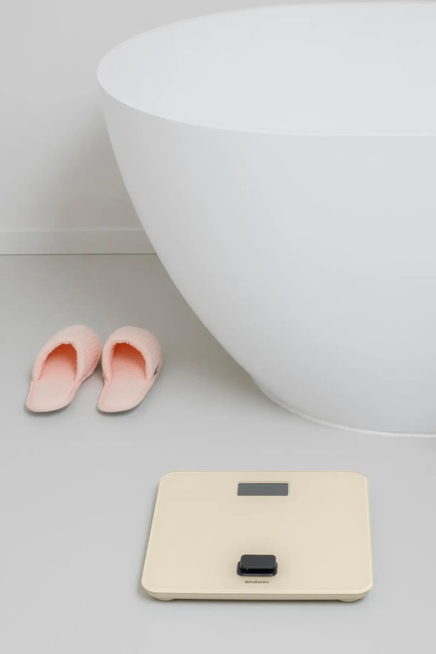 Brabantia Muut Kylpyhuonetarvikkeet|Henkilövaa'at<ReNew digitaalinen henkilövaaka soft beige