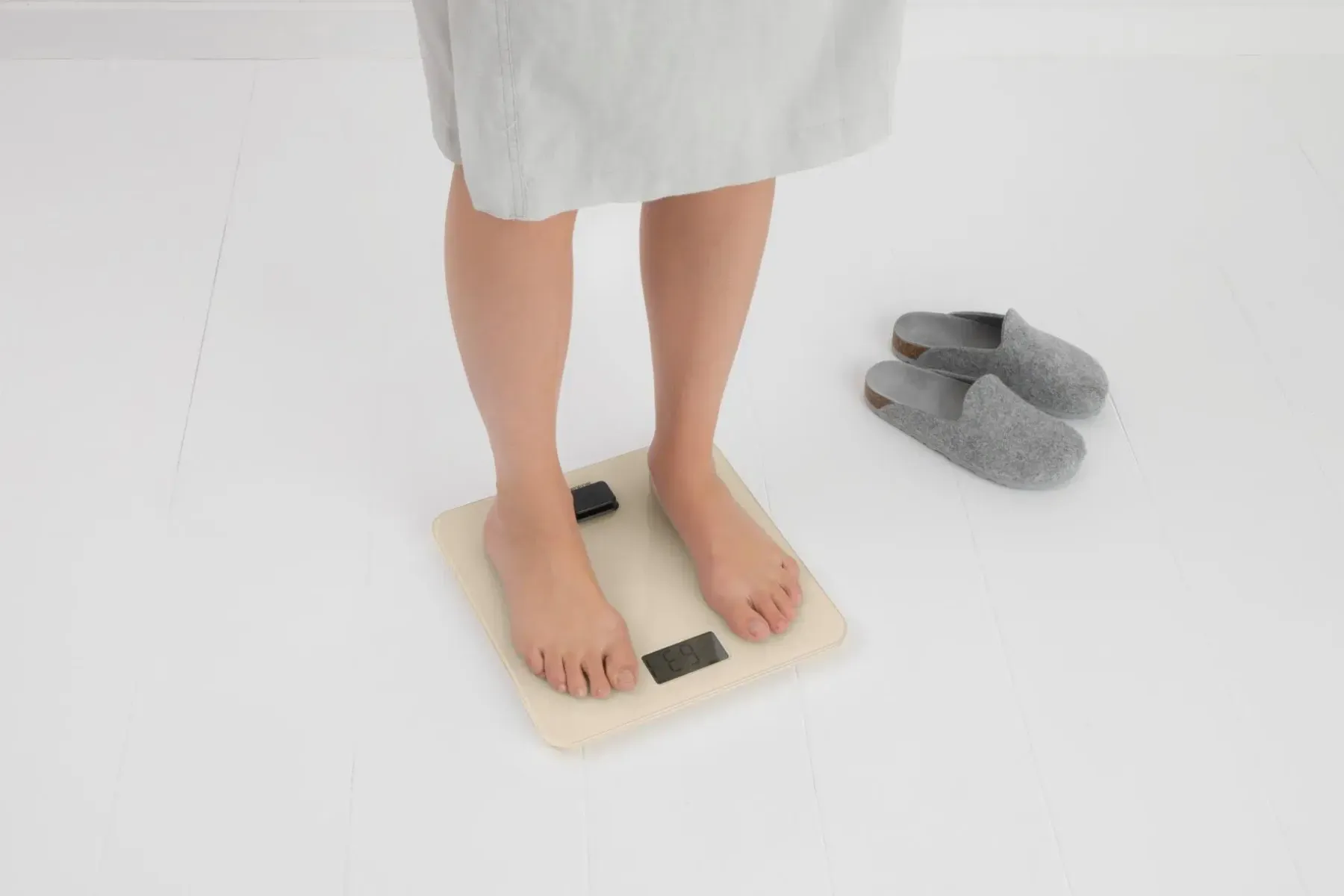 Brabantia Muut Kylpyhuonetarvikkeet|Henkilövaa'at<ReNew digitaalinen henkilövaaka soft beige