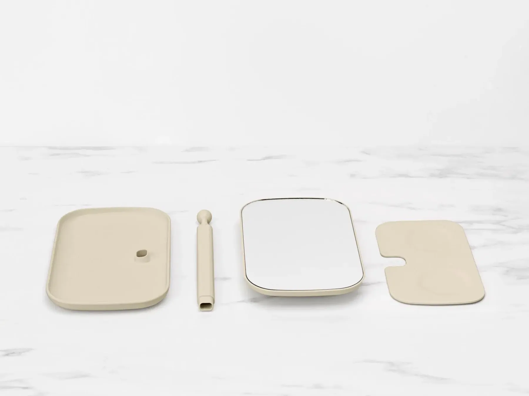 Brabantia Muut Kylpyhuonetarvikkeet|Peilit<ReNew peili soft beige