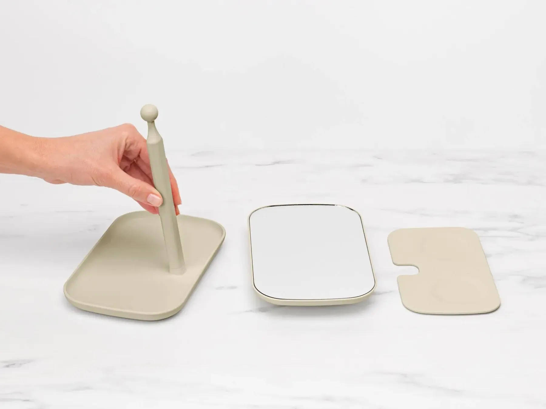 Brabantia Muut Kylpyhuonetarvikkeet|Peilit<ReNew peili soft beige