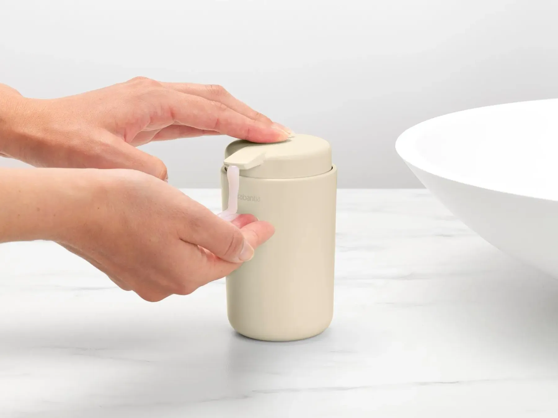 Best ReNew saippuapumppu soft beige Saippuapumput Ja -telineet