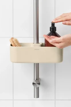 Brabantia Muut Kylpyhuonetarvikkeet<ReNew suihkuhylly soft beige
