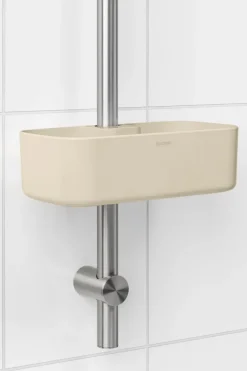 Brabantia Muut Kylpyhuonetarvikkeet<ReNew suihkuhylly soft beige