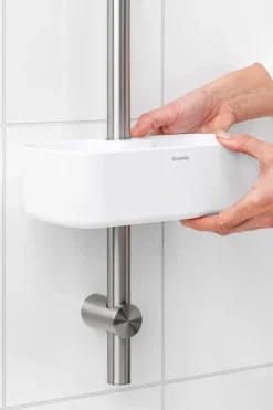 Brabantia Muut Kylpyhuonetarvikkeet<ReNew suihkuhylly white