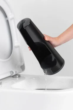 Discount ReNew WC- harja ja teline matt black Siivousaineet Ja -tarvikkeet