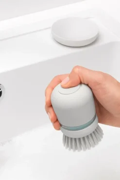 Online Saippuaa annosteleva tiskiharja light grey Keittiötyövälineet