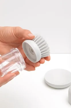 Online Saippuaa annosteleva tiskiharja light grey Keittiötyövälineet