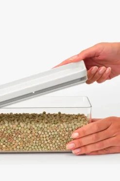 Brabantia Keittiötarvikkeet<Tasty+ pinottava säilytyspurkki 1,5L light grey