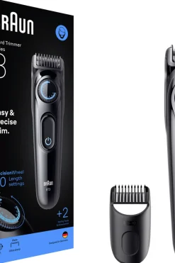 Braun Parranajo<Series 3 Styler BT 3500 Black/Blue Partatrimmeri