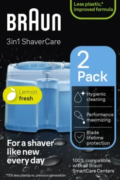 Braun Parranajo<Vaihtokasetit 3-in-1 SmartCare Center 2 kpl