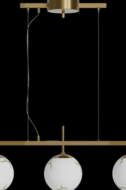 By Rydéns Kattovalaisimet<By Rydens Bellagio 3-osainen riippuvalaisin metalli/lasi